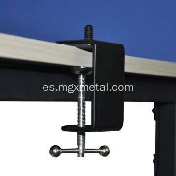 Cubrimiento de polvo negro Metal Desk A ajustable CLAMP C